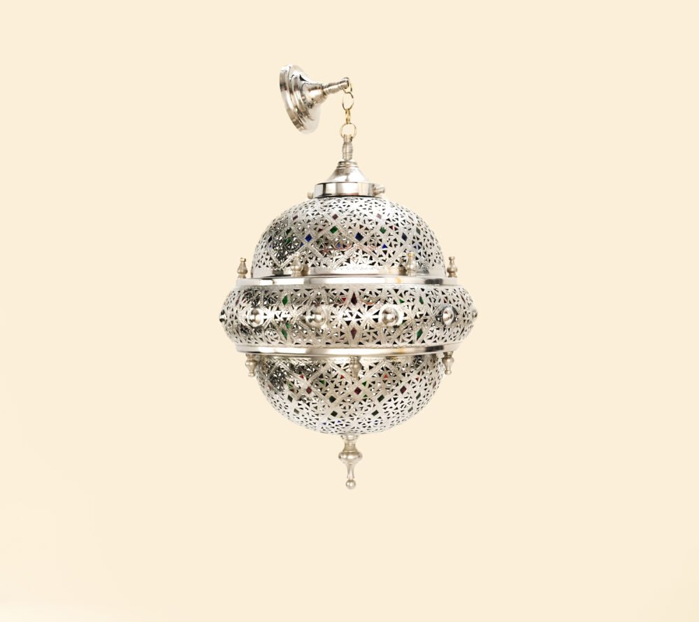 Lustre Marocain en cuivre - Image 2