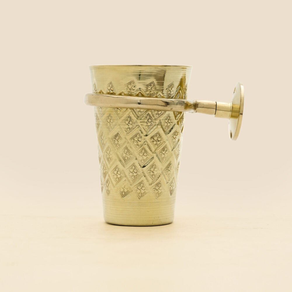 Porte-brosse à dents en cuivre