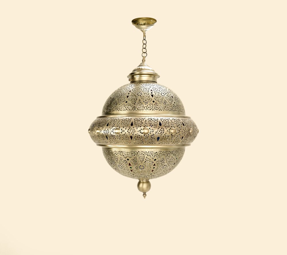 Lustre Marocain en cuivre