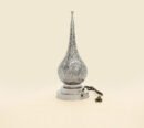 Lampe de table en cuivre en forme de goutte