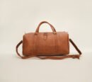 Sac à Voyage en Cuir Naturel – Un Voyage au Cœur de l'Authenticité