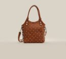 Sac en Cuir à Clous en Cuivre – Artisanat Marocain d'Exception