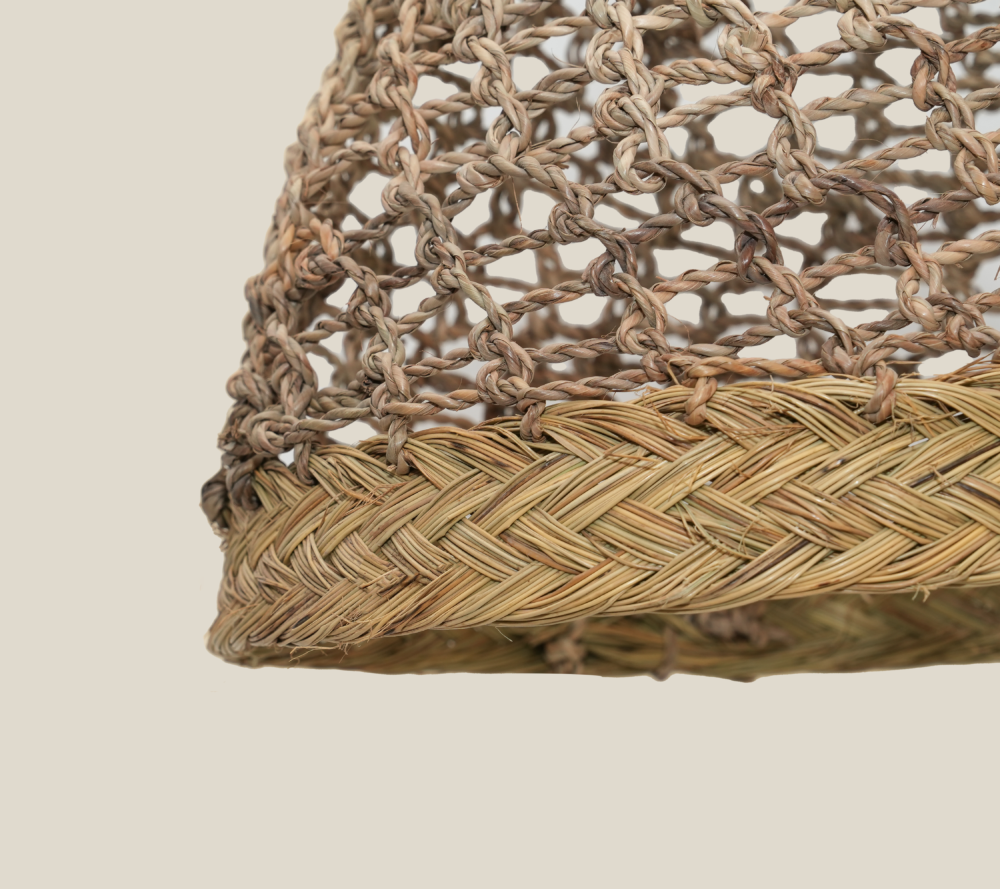 Suspension tressée en fibre de palmier – L’authenticité au naturel - Image 2