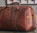 Sac à Voyage en Cuir Naturel – Un Voyage au Cœur de l'Authenticité
